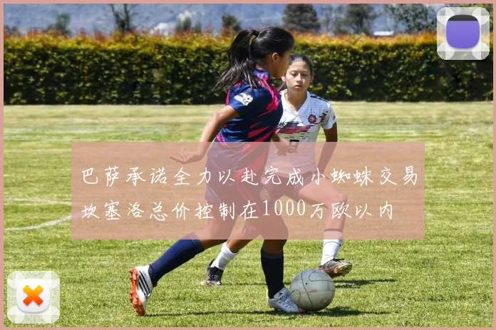 巴萨承诺全力以赴完成小蜘蛛交易坎塞洛总价控制在1000万欧以内